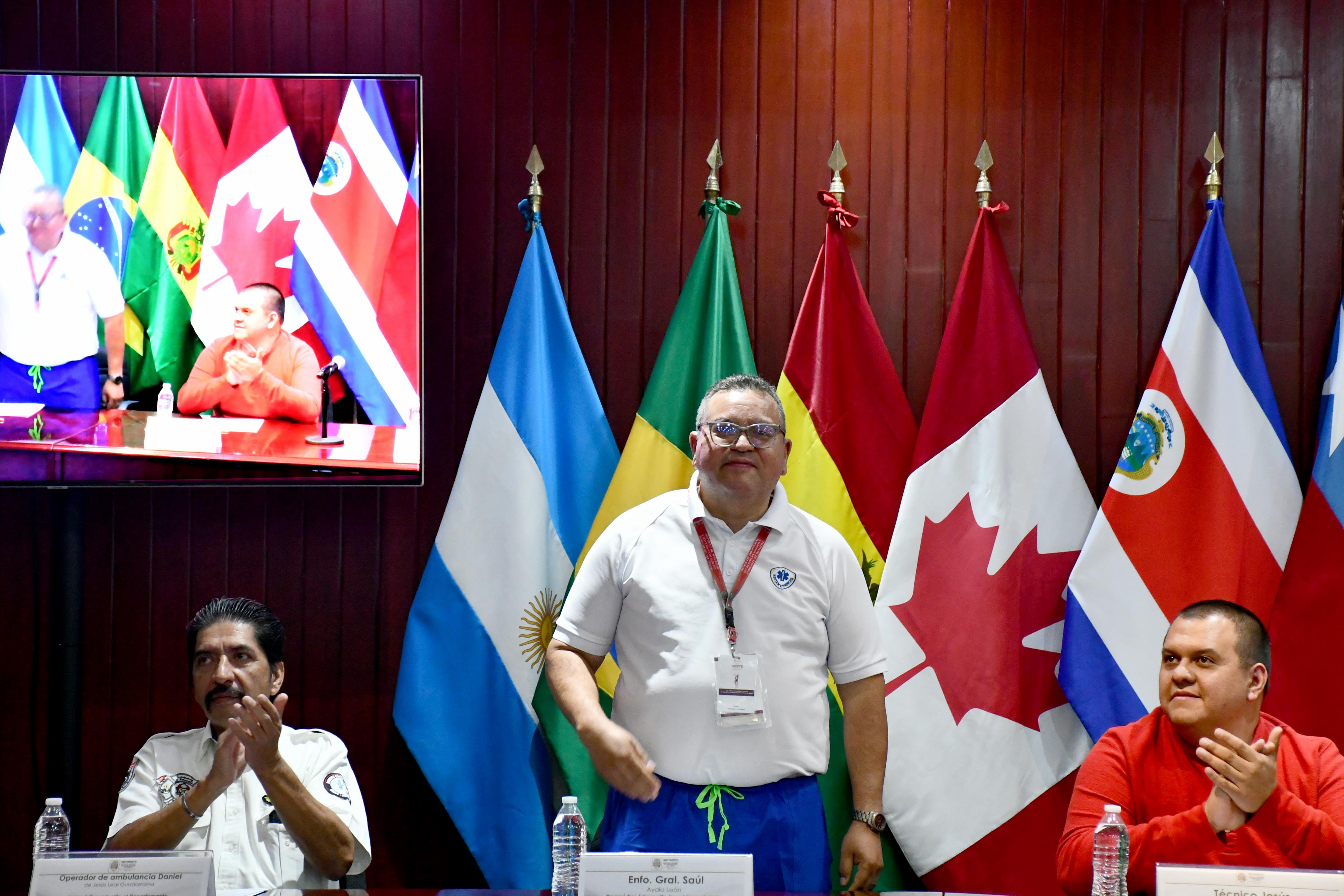 Curso "Código Vida, Actualización Integral para el Personal de Ambulancias Basado en Evidencias", Clausura